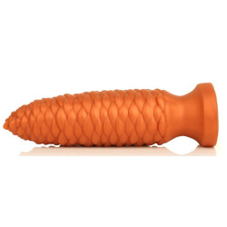 TheAssGasm Plug Long Pine M 18 x 5 cm Orange